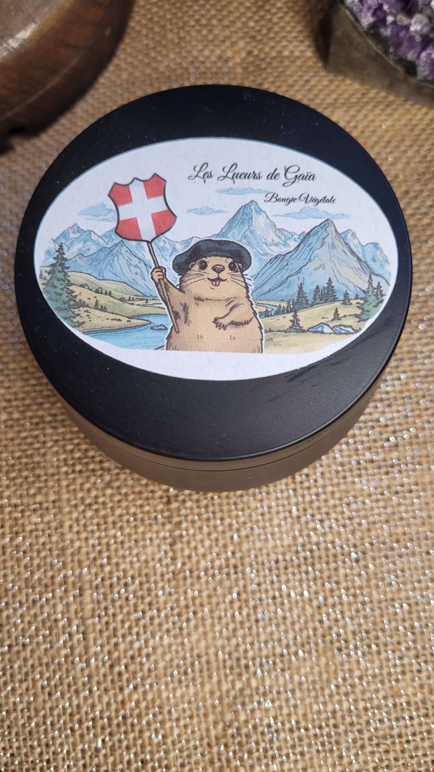 Bougie Savoie Métal Génépi