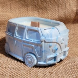 Bougie Van bleu