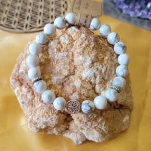 Bracelet Howlite 8mm