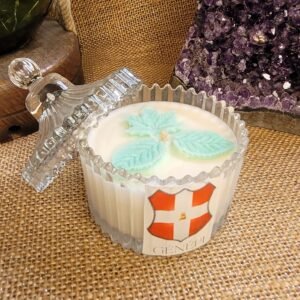 Bougie bonbonnière parfum Génépi