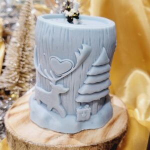 Bougie de Noël Enchantée