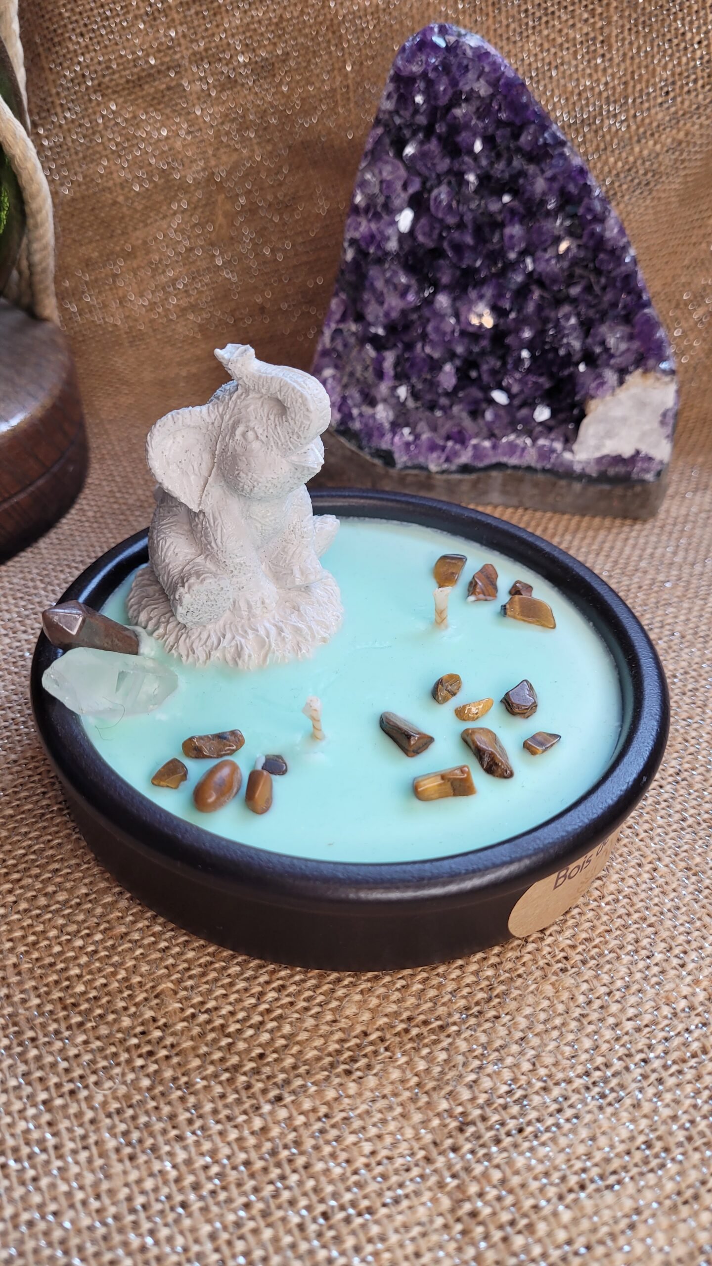 Bougie Elephant parfum Bois de Santal – Image 2