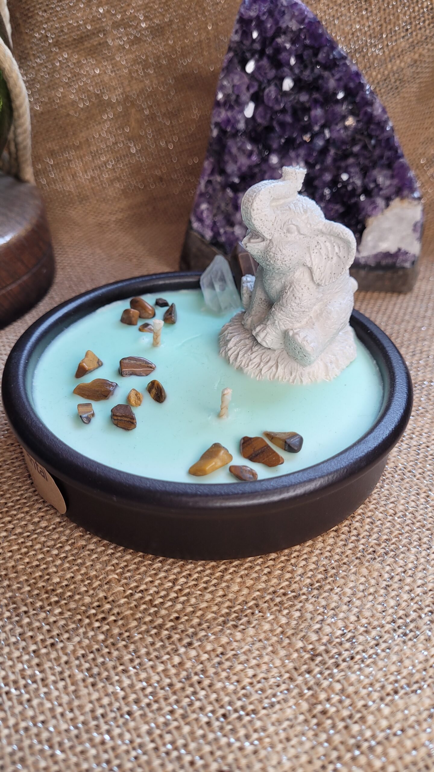 Bougie Elephant parfum Bois de Santal