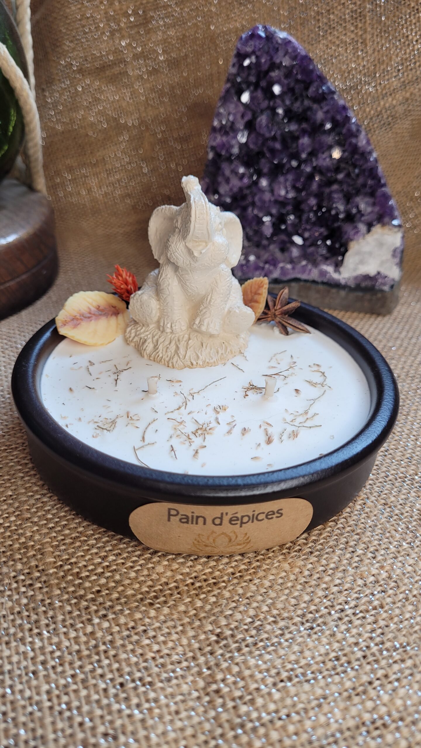 Bougie Elephant parfum Pain d'Epices – Image 3