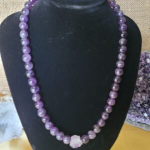Collier Améthyste et Amétrine