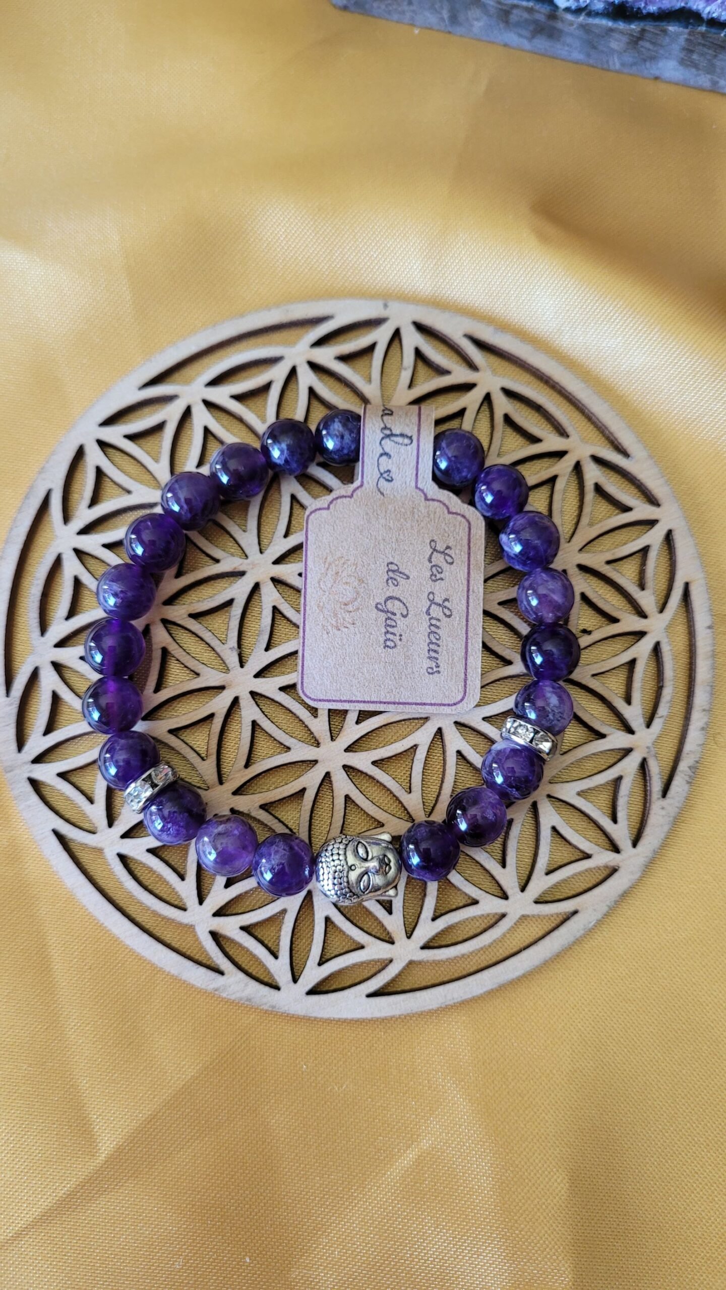 Bracelet Améthyste 8mm – Image 3
