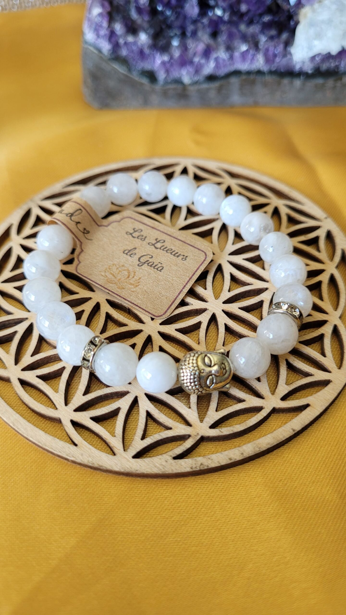 Bracelet Pierre de Lune 8mm – Image 2