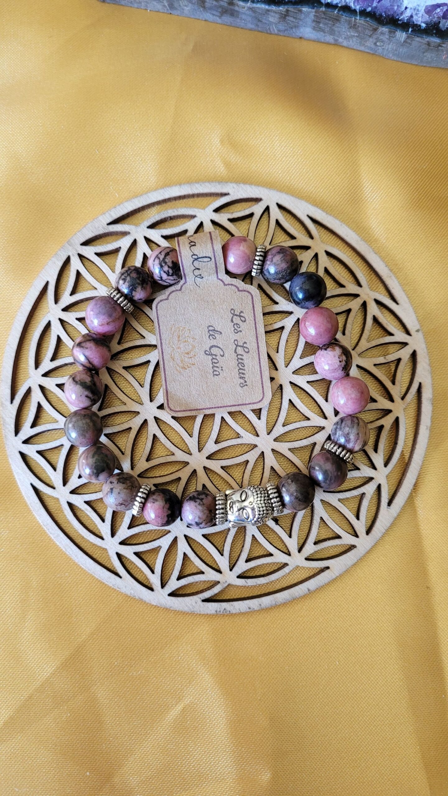 Bracelet Rhodonite 8mm – Image 2