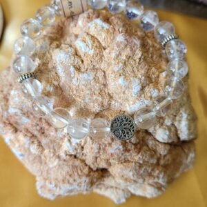 Bracelet Cristal de Roche 8mm