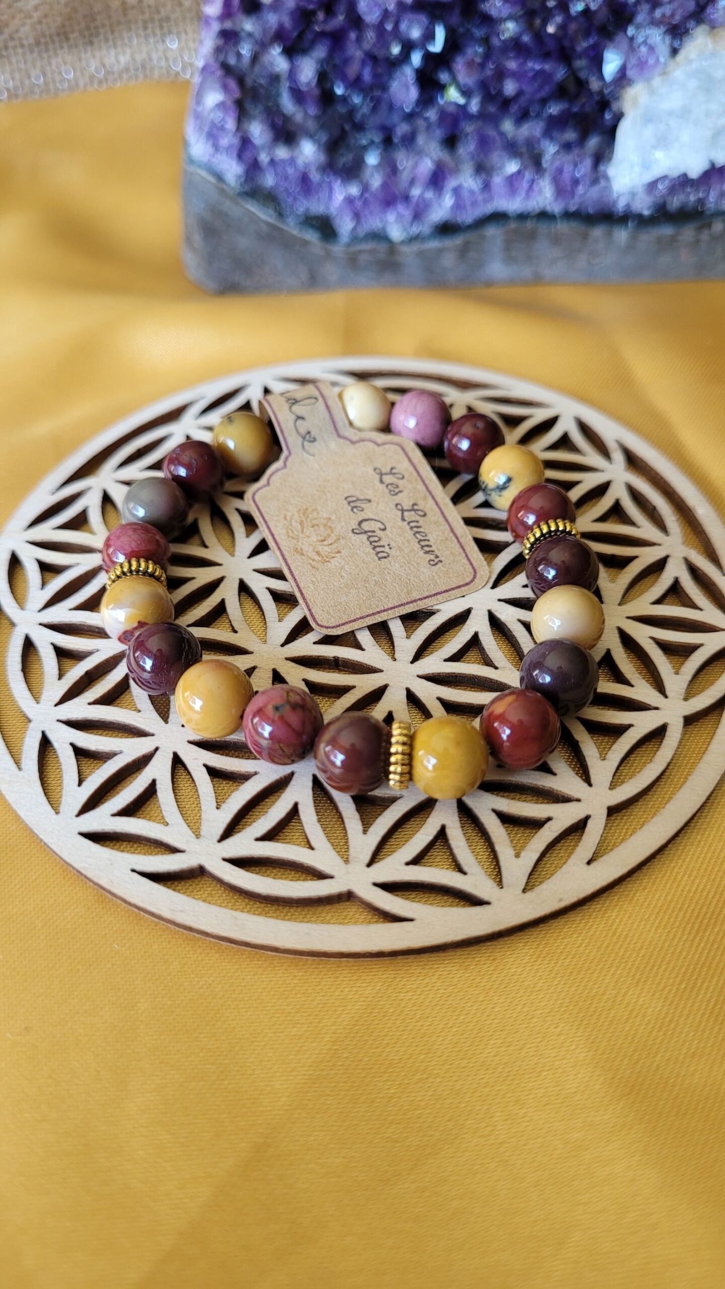Bracelet Mokaïte 8mm – Image 2
