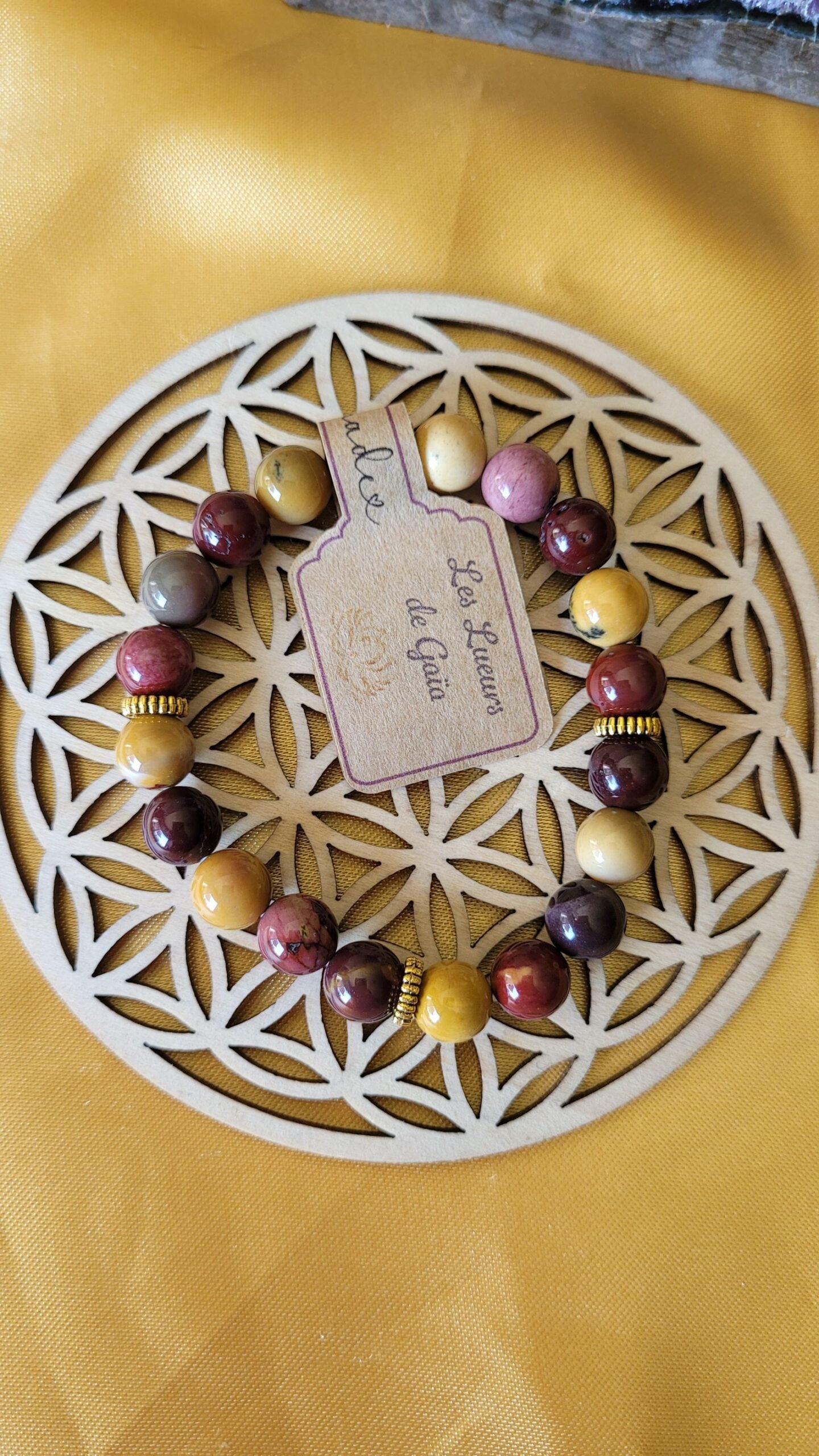 Bracelet Mokaïte 8mm – Image 3