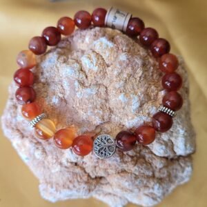 Bracelet Cornaline 8mm
