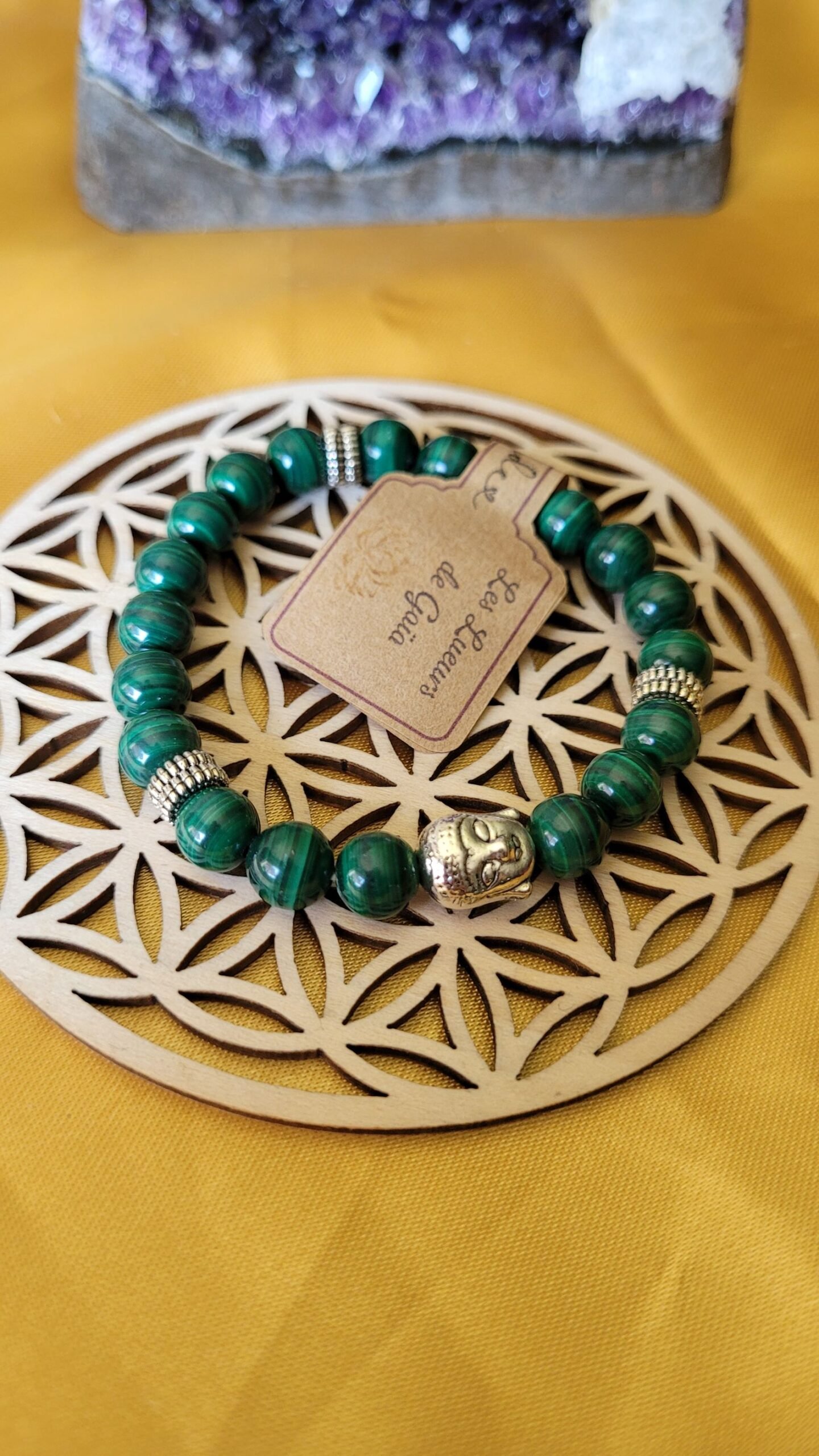 Bracelet Malachite 8mm – Image 2
