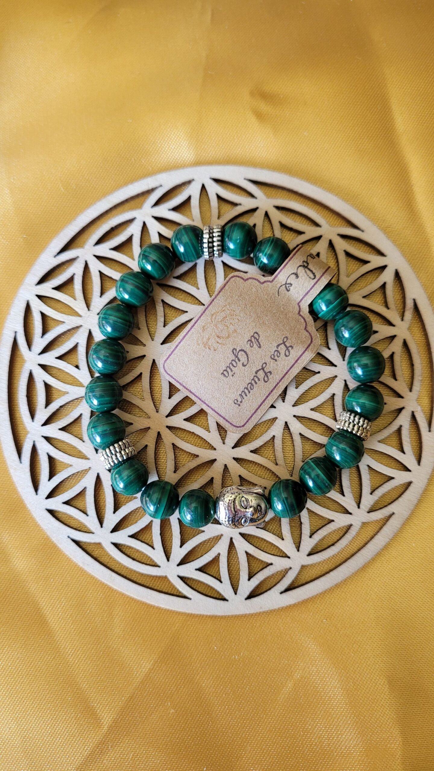 Bracelet Malachite 8mm – Image 3