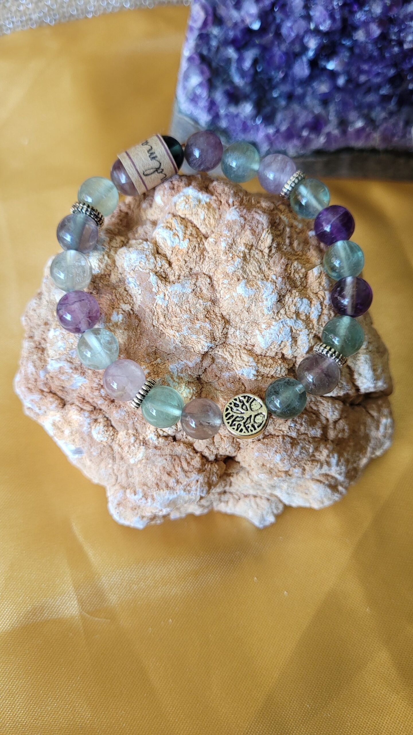 Bracelet Fluorite 8mm