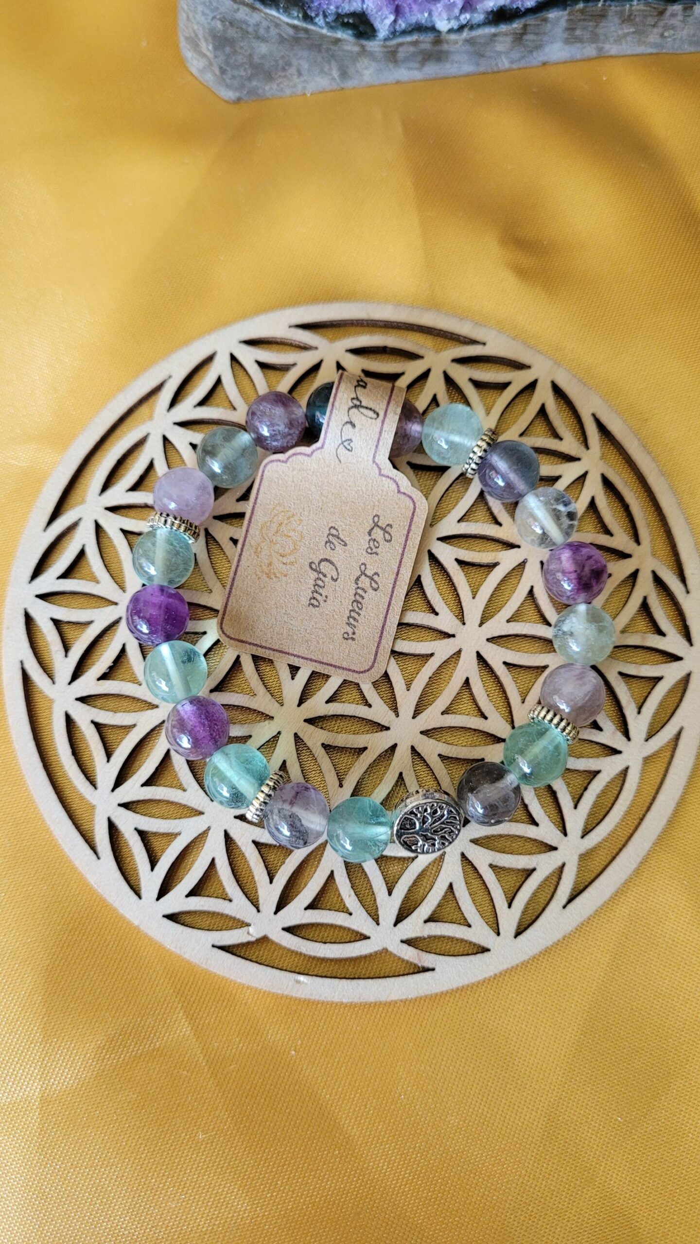 Bracelet Fluorite 8mm – Image 3