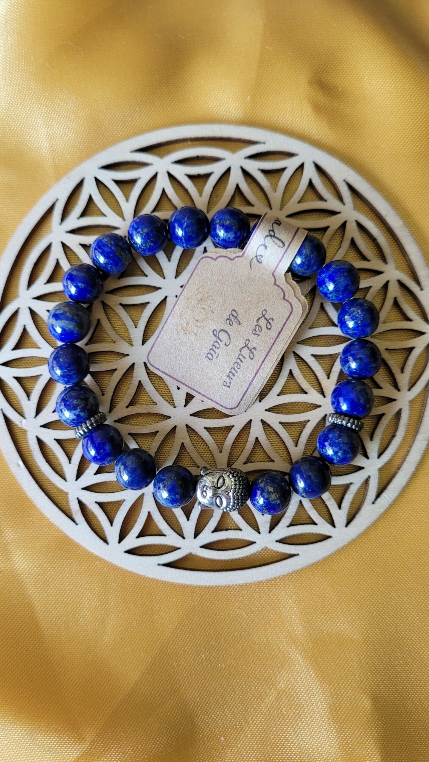 Bracelet Lapis Lazuli 8mm) – Image 3