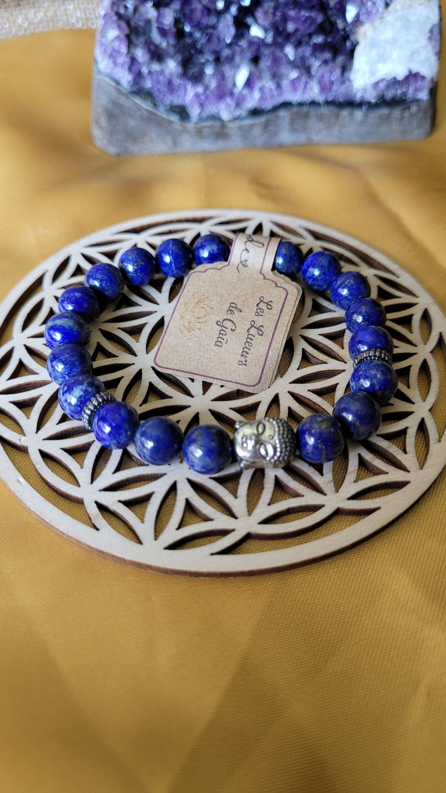 Bracelet Lapis Lazuli 8mm) – Image 2