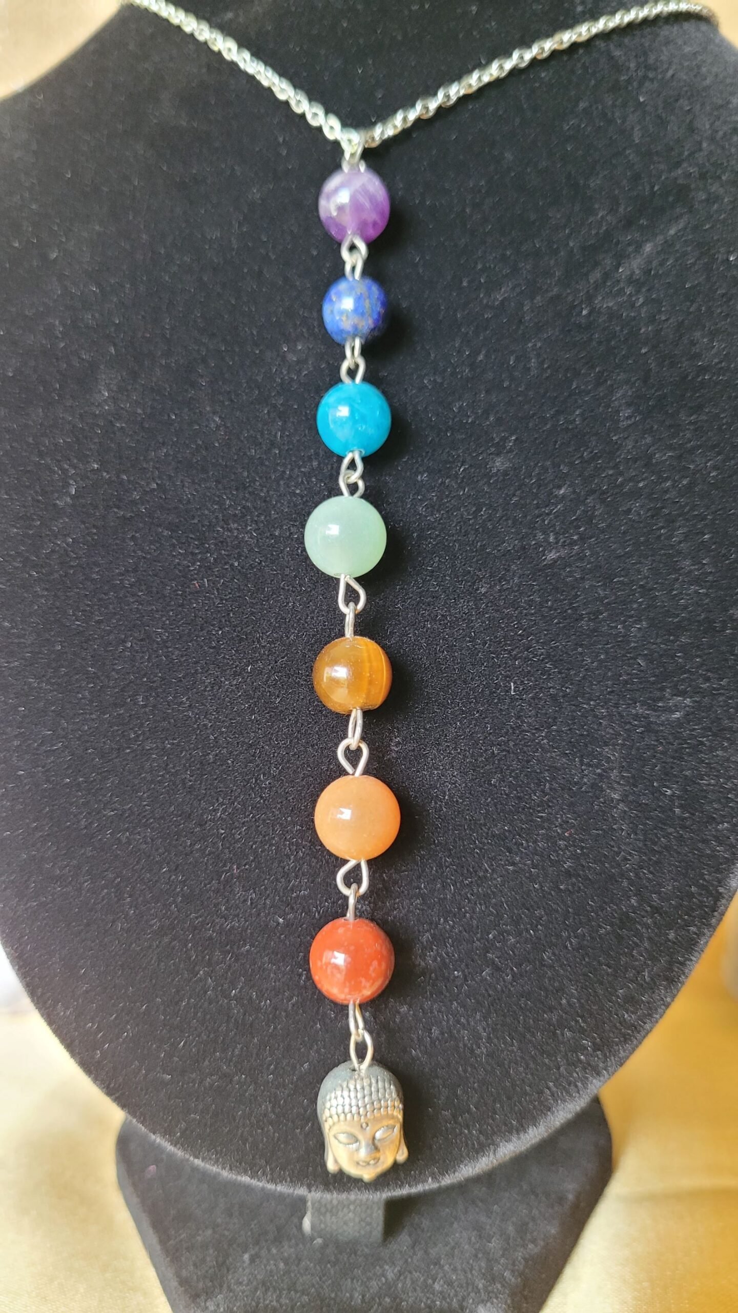Collier 7 chakras Bouddha – Image 2