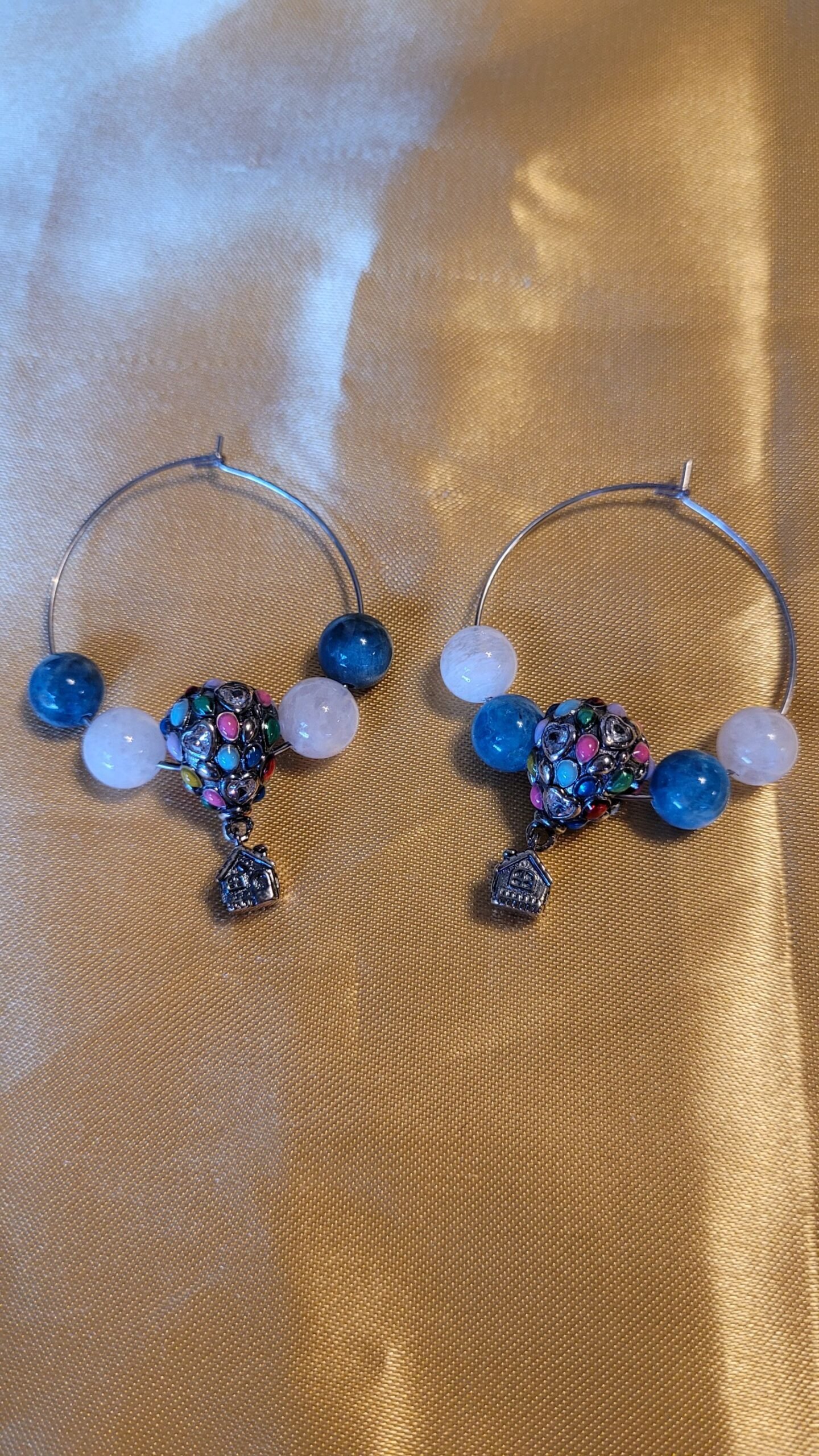 Parure collier boucles d'oreilles "La Haut" – Image 6