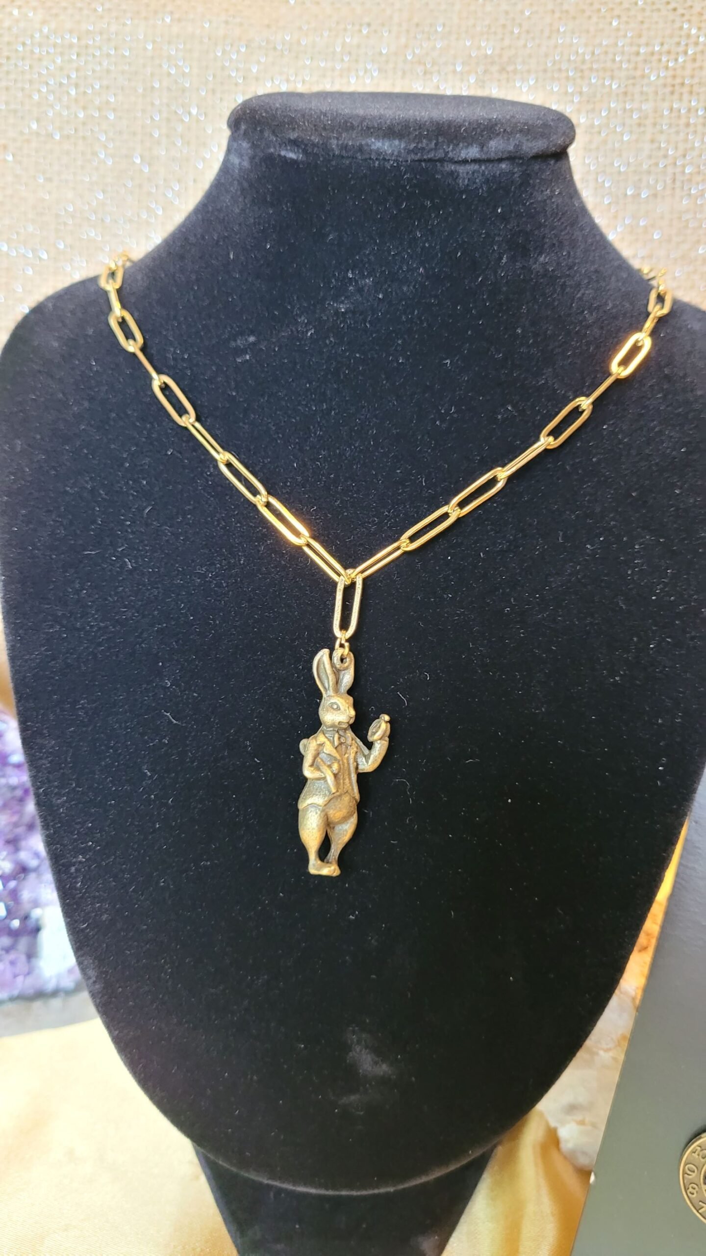 Parure collier boucles d'oreilles "Alice" – Image 2