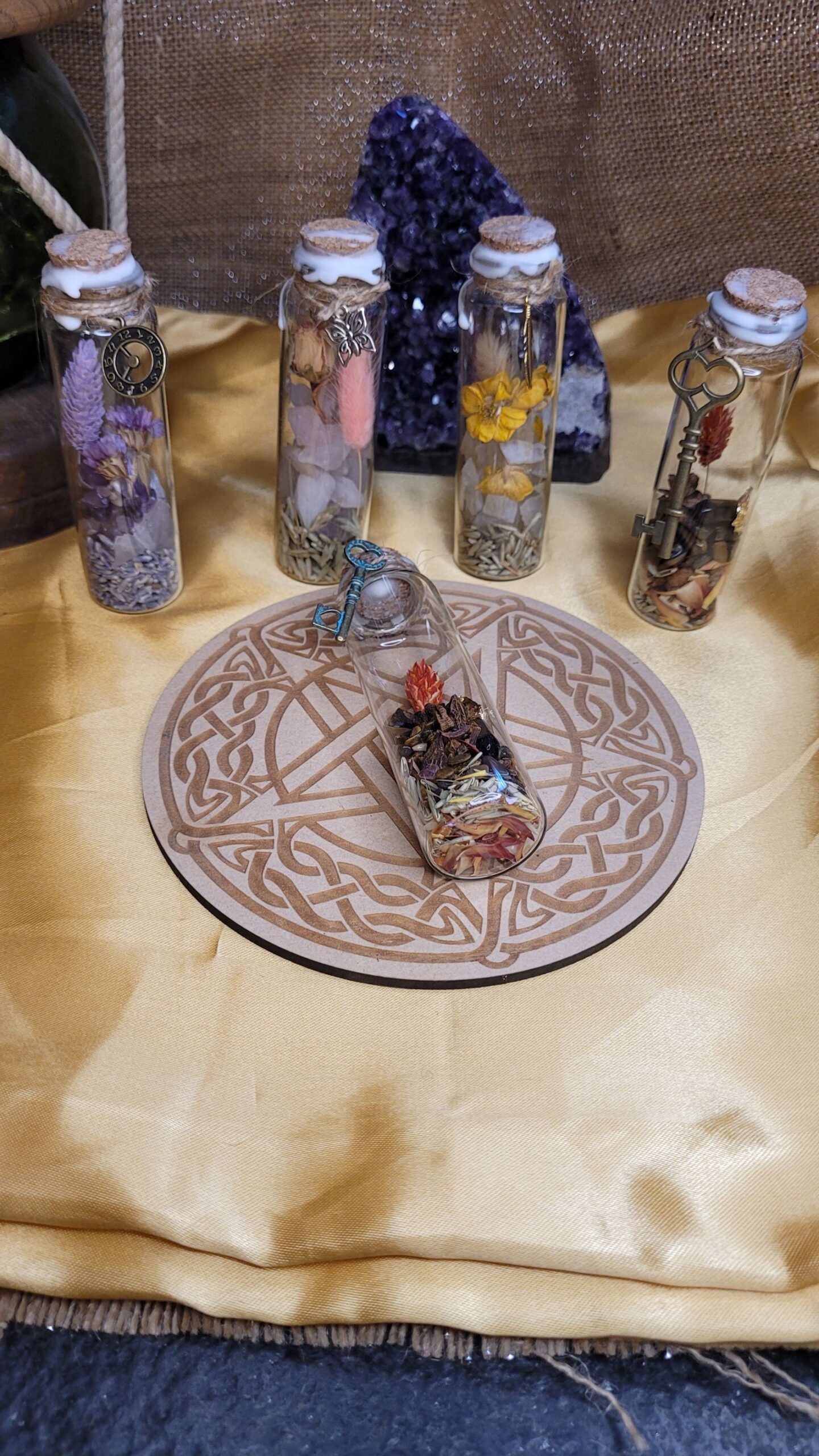 Fiole d'intention Spell jar