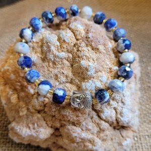 Bracelet Sodalite Facetté 8mm