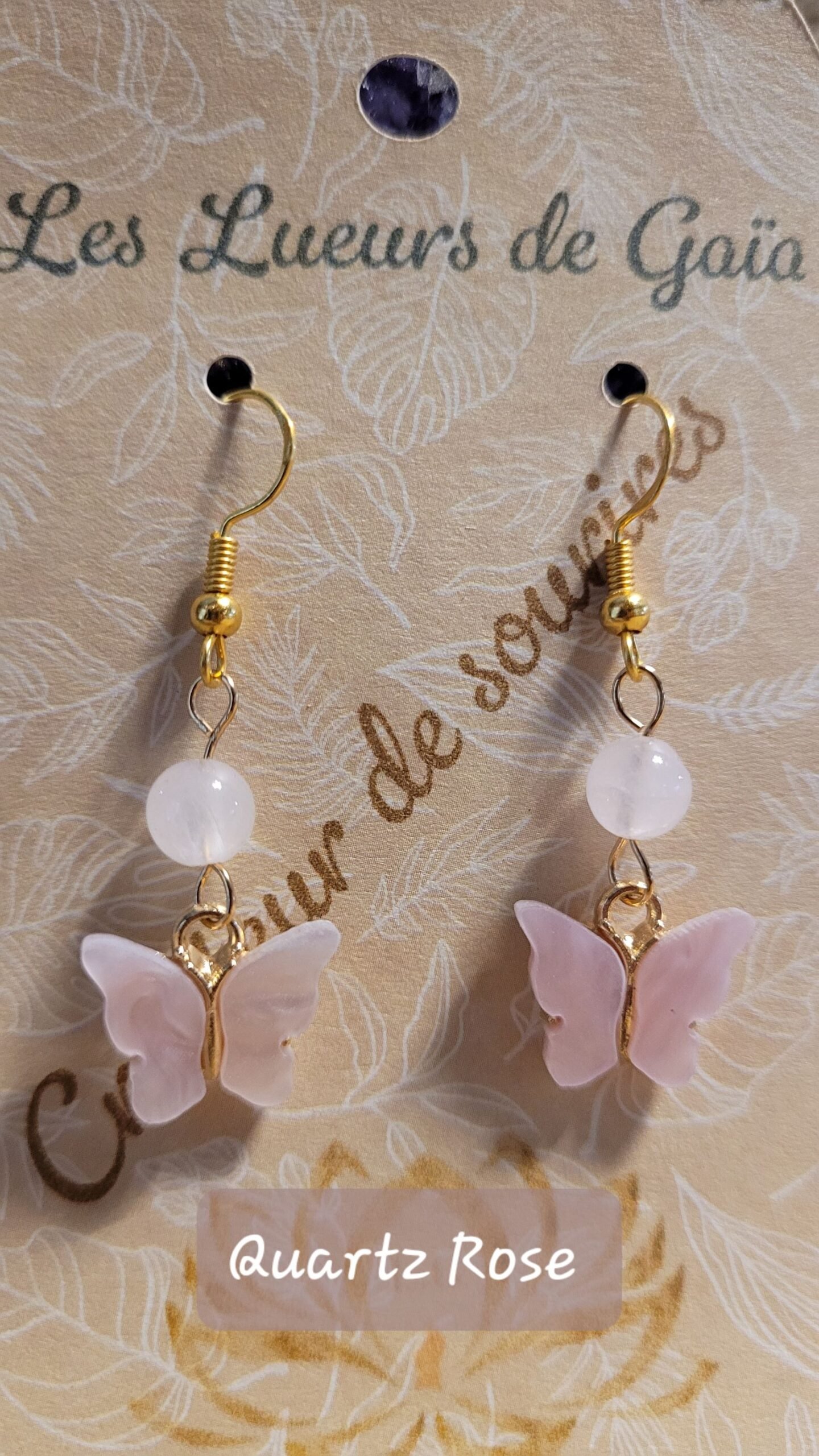 Boucles d'oreilles papillon au choix – Image 9